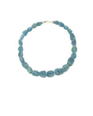 Raw Aquamarine Necklace